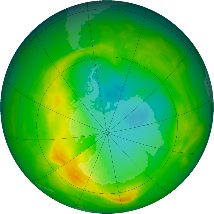 Ozone Map 1979-11-03